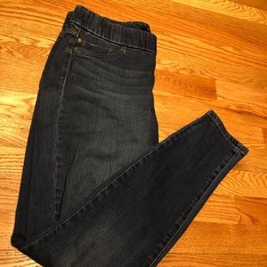 Spandex waist jeans